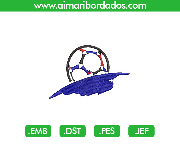 1998 Francia Logo Bordado