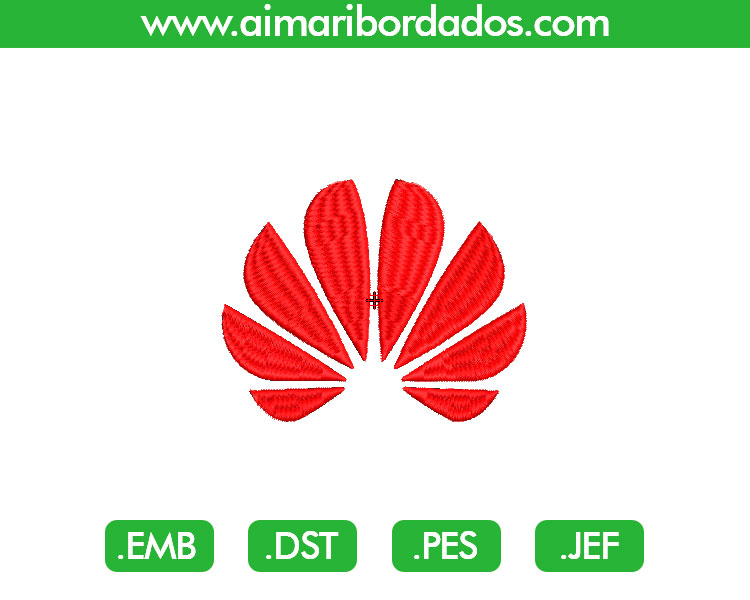 Huawei Logo Bordado