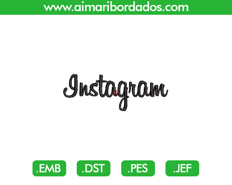 Instagram Bordado