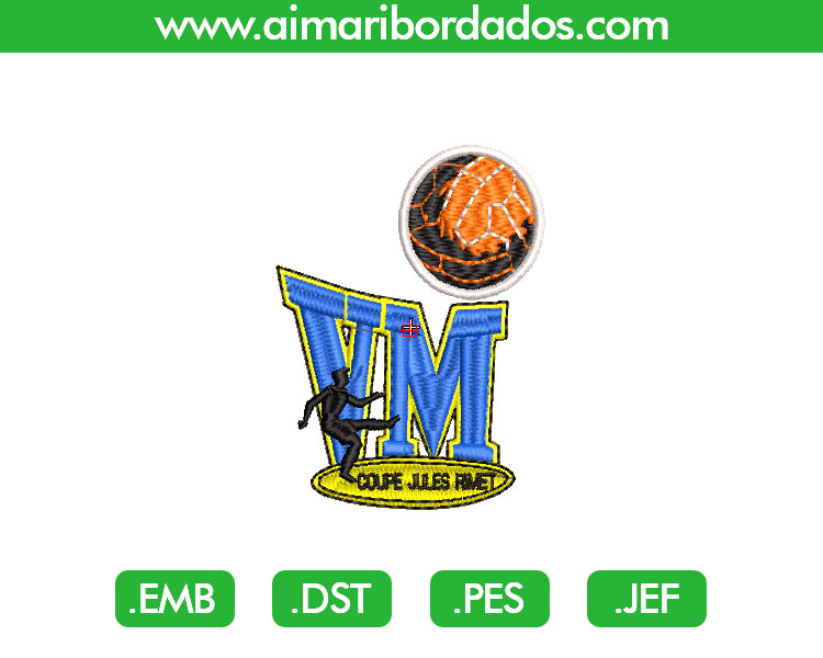 1958 Suecia Logo Bordado